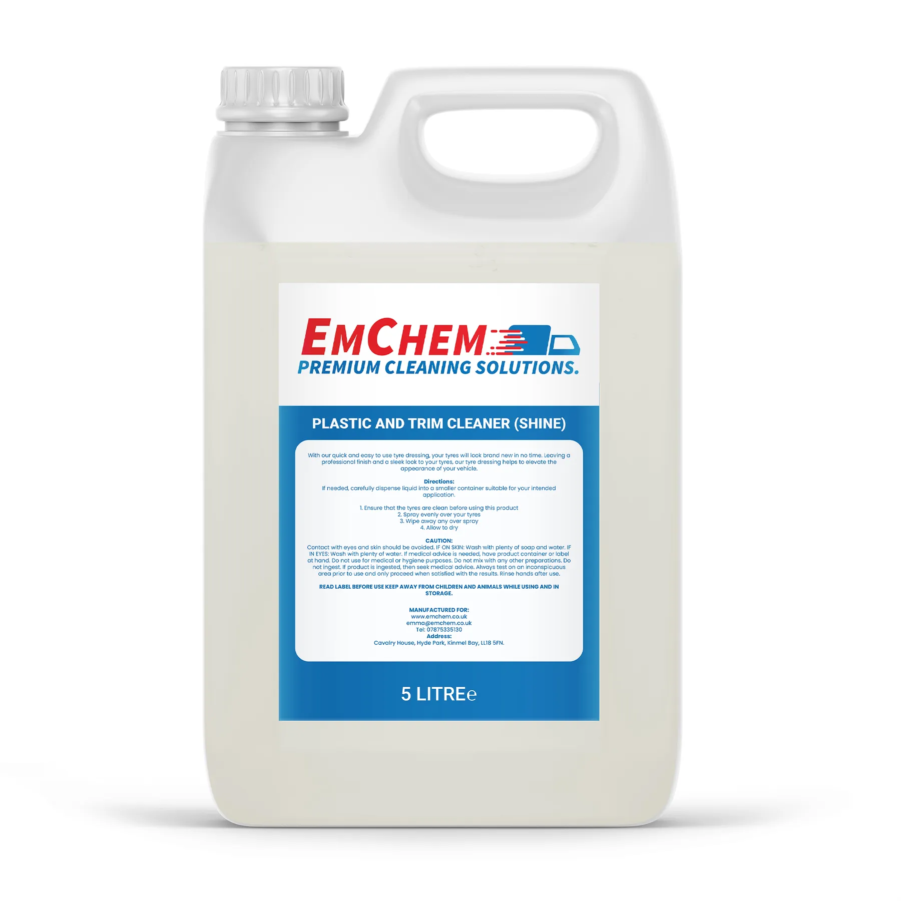Plastic and trim cleaner (shine) 5L-01 5L copy