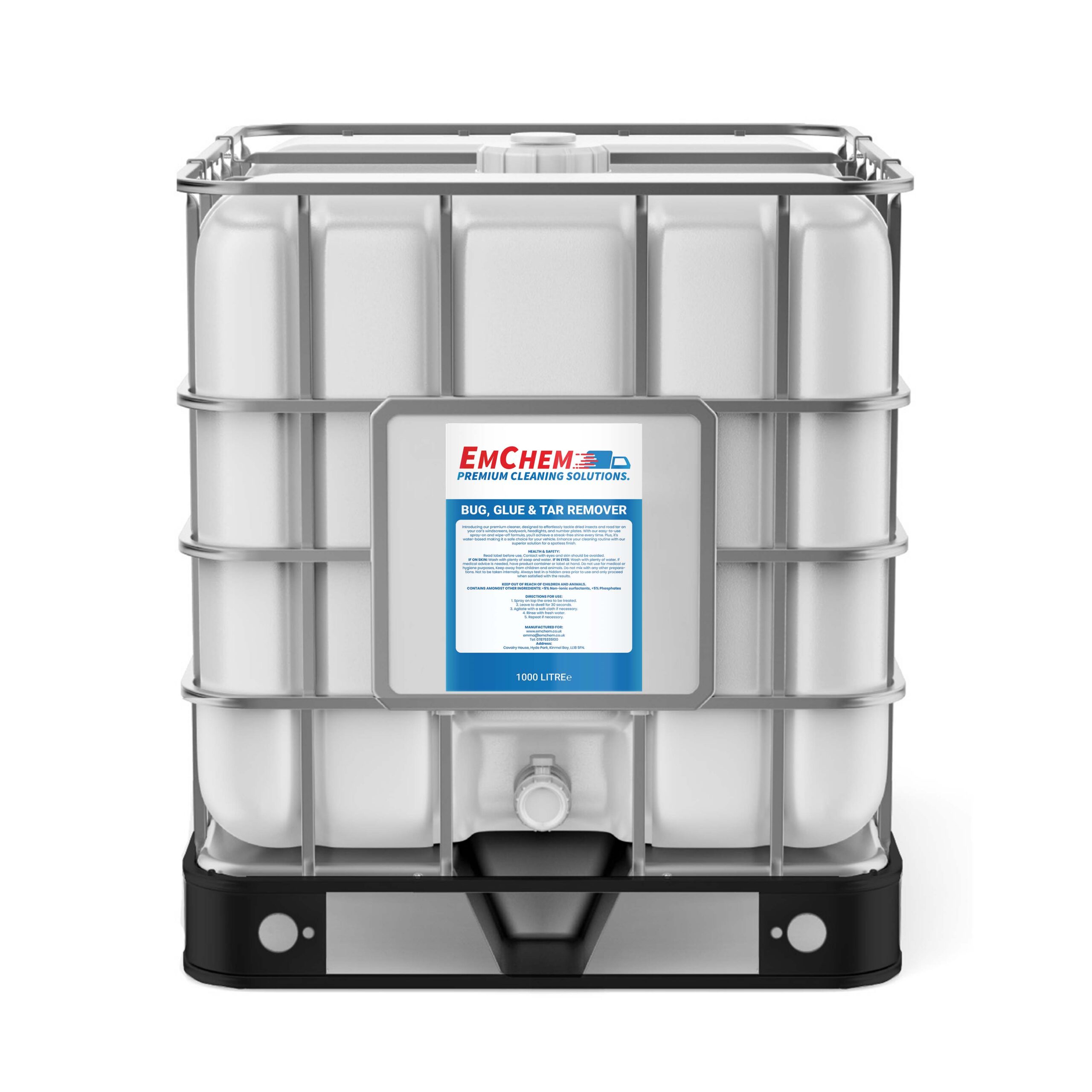 Bug, glue and tar remover