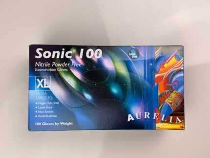 Sonic Gloves Blue Nitrate Powder Free